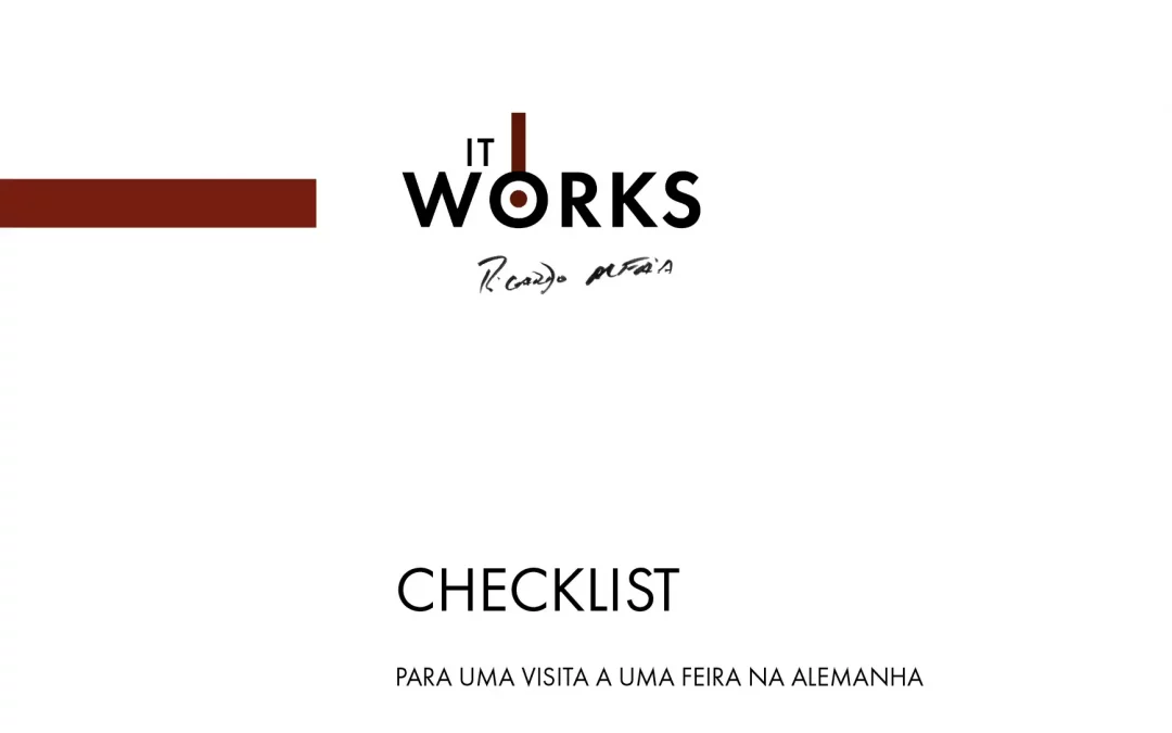 Checklist para uma visita a uma feira na Alemanha
